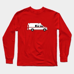 White E350 Ambulance Long Sleeve T-Shirt